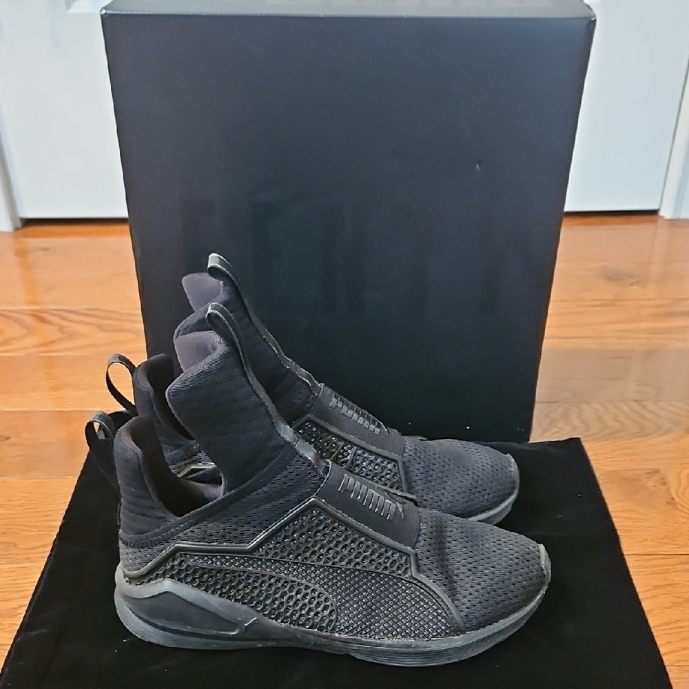Puma X Fenty Black Trainer Sneakers